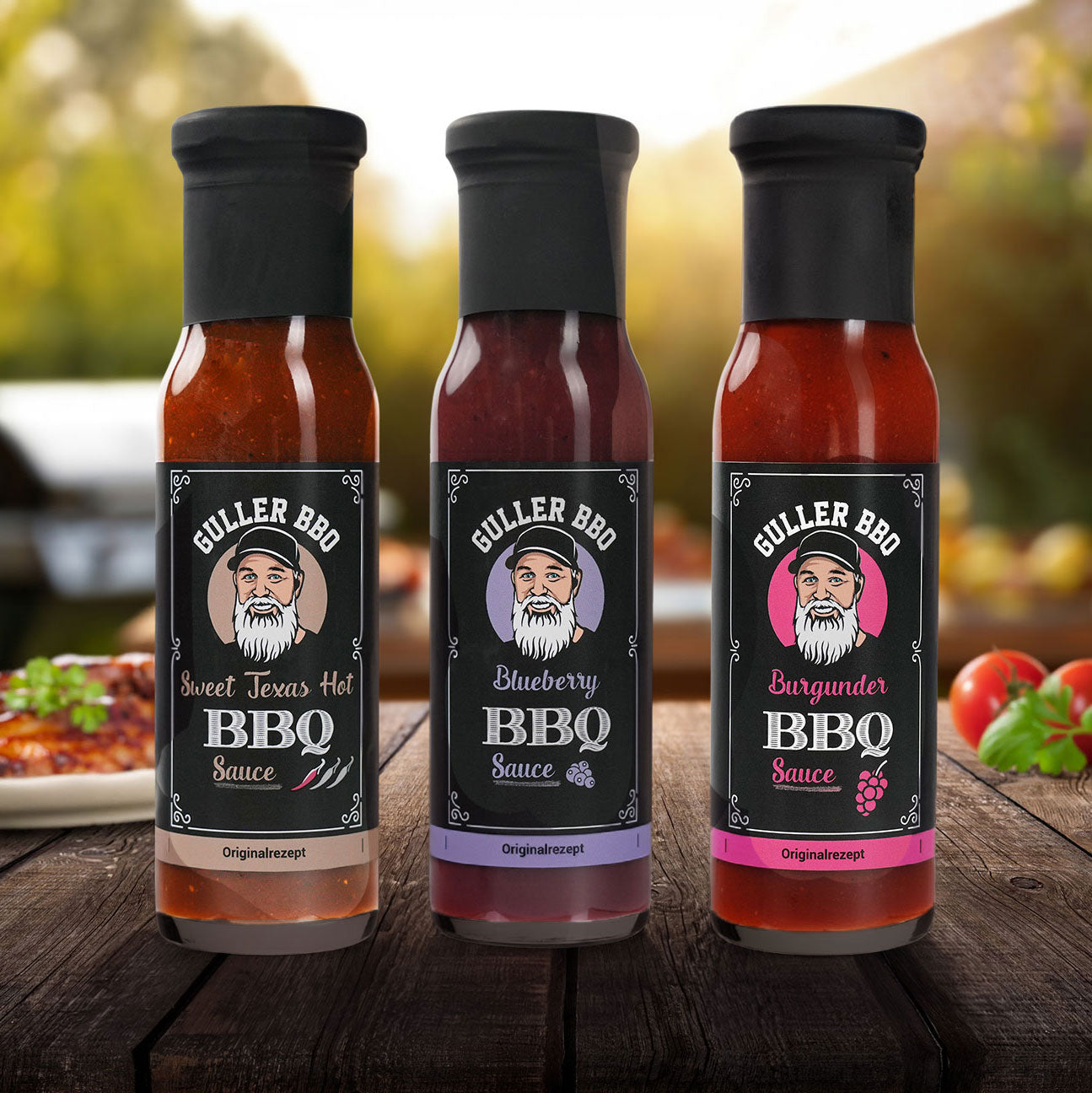 Guller BBQ - Soßen Bundle 3x 250ml