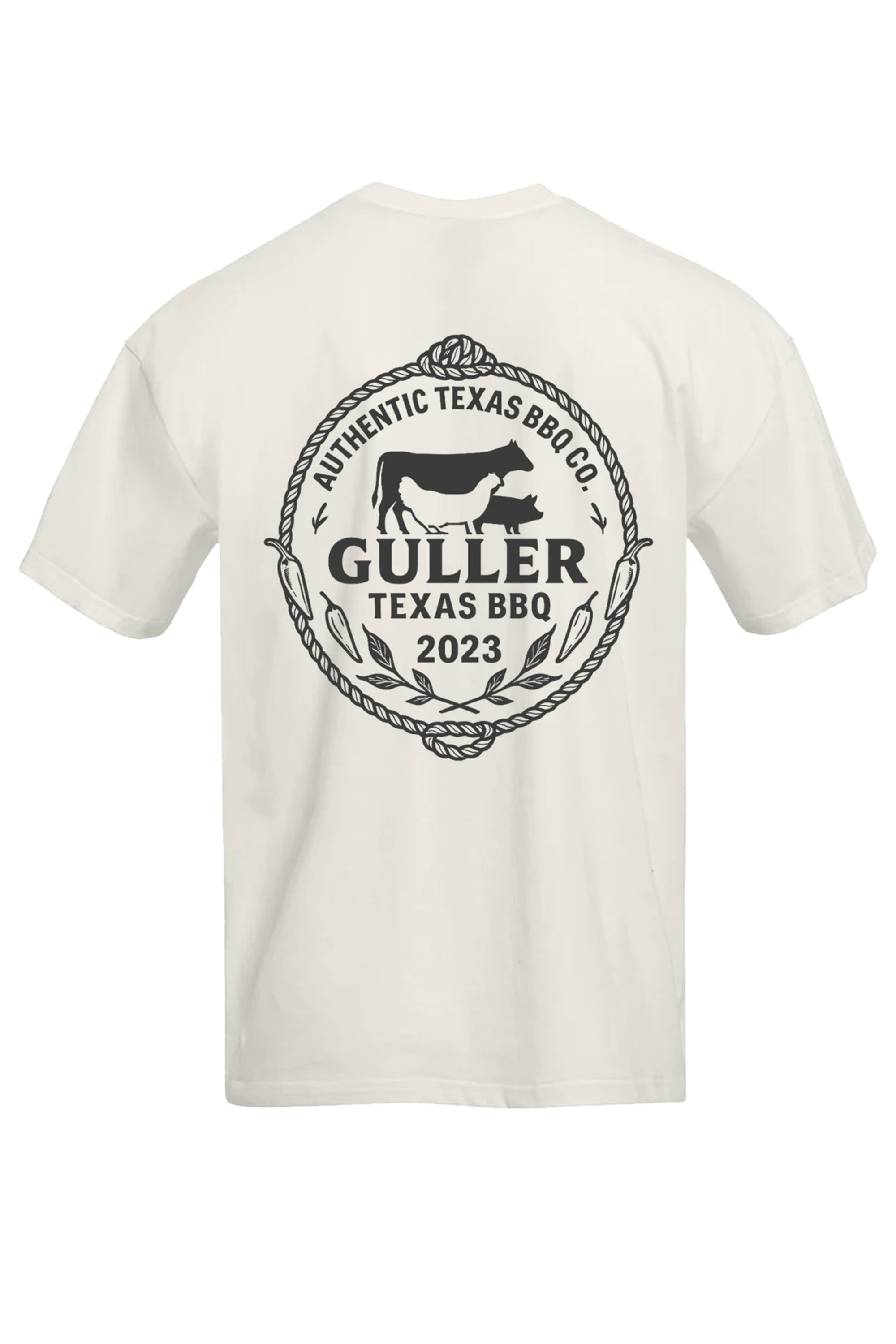 Heritage T-Shirt "The Barnyard" | Bone White