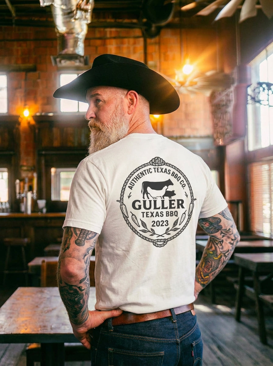 Heritage T-Shirt "The Barnyard" | Bone White