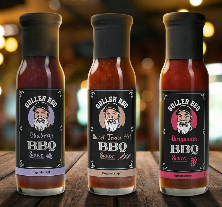 Guller BBQ - Soßen Bundle 3x 250ml