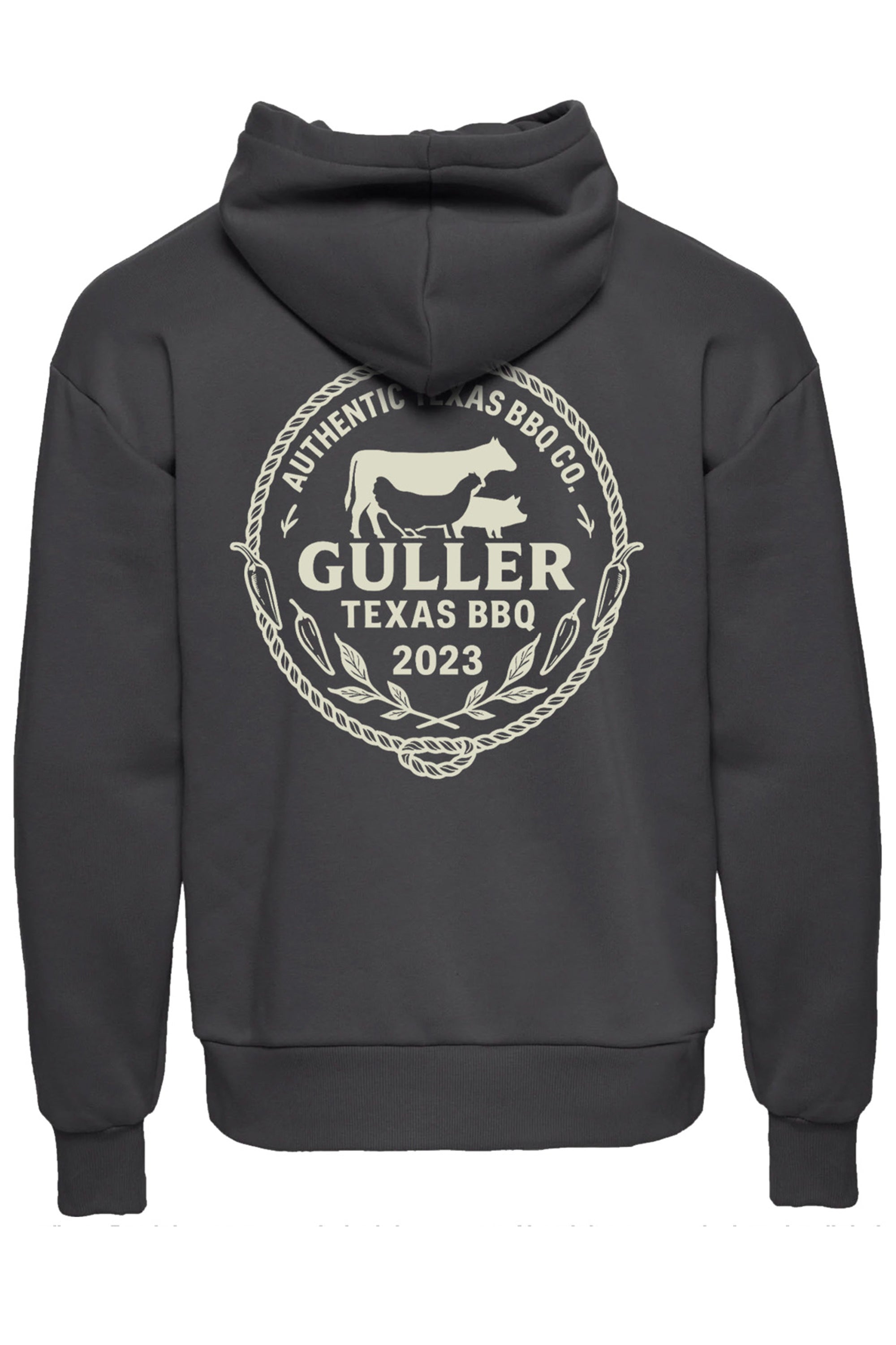 Heritage Hoodie "The Barnyard" | Graphite Black