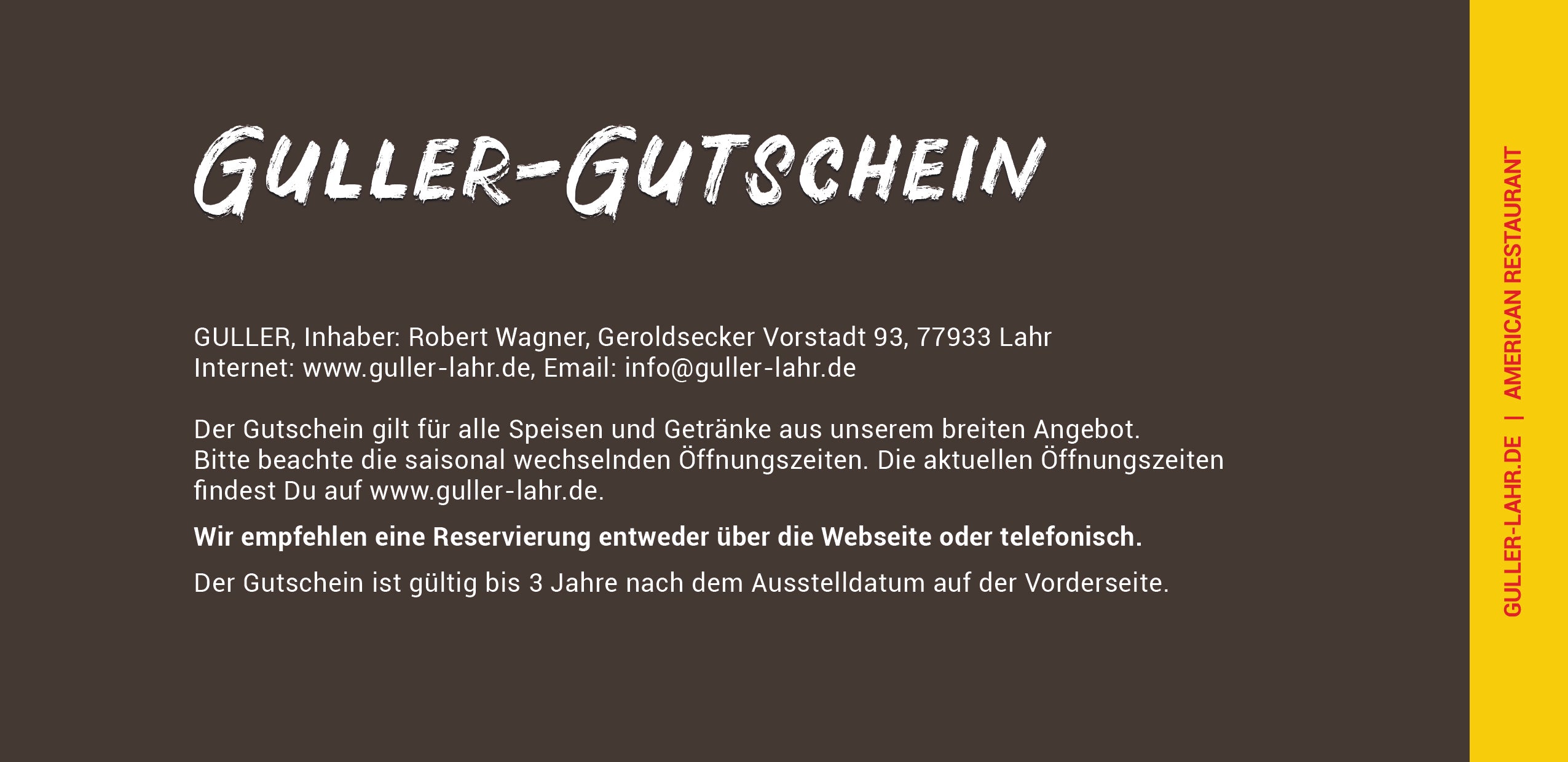 Guller BBQ Gutschein (25€)