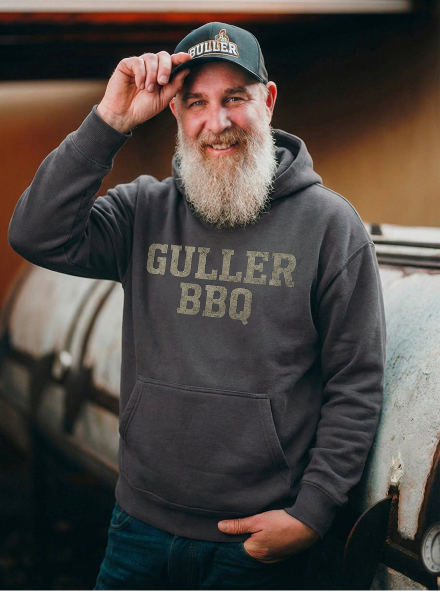 GULLER BBQ Original Hoodie | Graphite Black